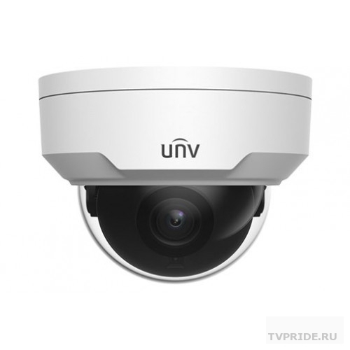 Uniview IPC322LB-DSF40K-G-RU Видеокамера IP купольная антивандальная 1/2.7" 2 Мп КМОП  30 к/с, ИК-подсветка до 30м., 0.01 Лк F2.0, объектив 4.0 мм, WDR, 2D/3D DNR, Ultra 265, H.265, H.264, MJPEG