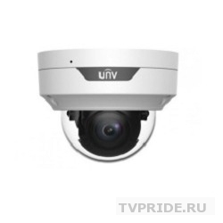 Uniview IPC3532LB-ADZK-G-RU Видеокамера IP купольная антивандальная 1/2.7" 2 Мп КМОП  30 к/с, ИК-подсветка до 40м., 0.005 Лк F1.6, объектив 2.8-12.0 мм моторизованный с автофокусировкой,WDR, 2D/3D