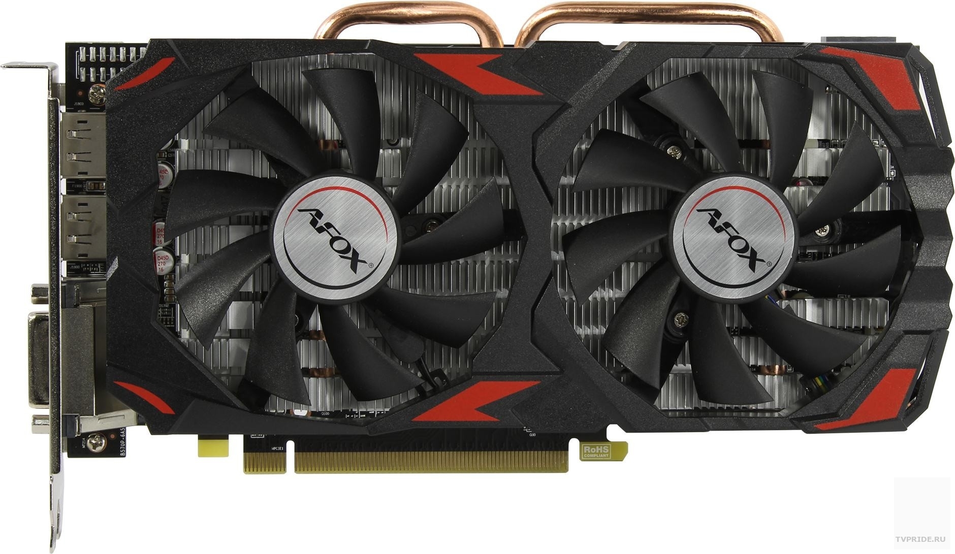  Afox RX570 8GB GDDR5 256BIT HDMI 3xDP AFRX570-8192D5H3-V2 RTL