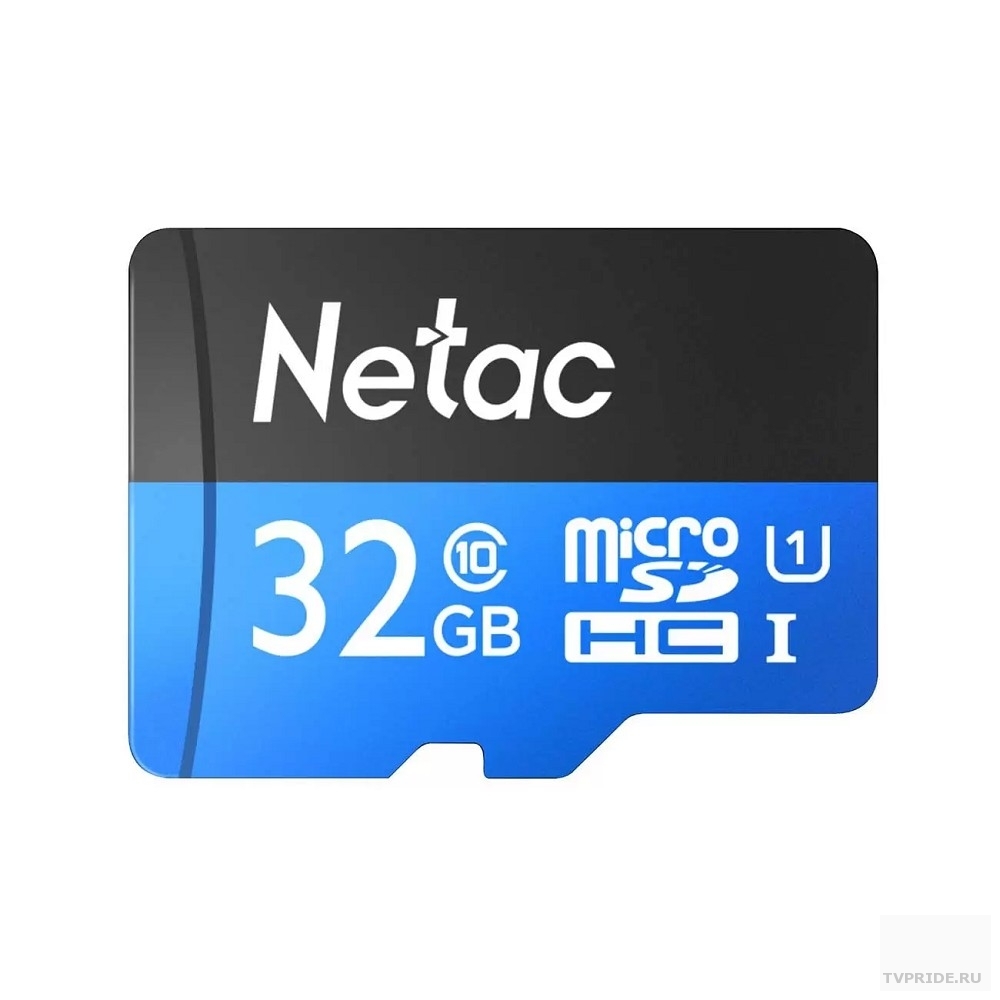 Micro SecureDigital 32GB Netac microSDXC Class10 NT02P500STN-032G-R P500  adapter