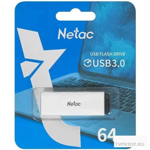 Netac USB Drive 64GB U185 USB3.0 with LED indicator NT03U185N-064G-30WH