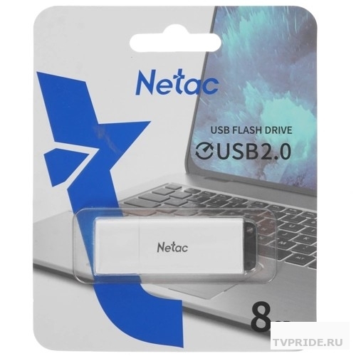 Netac USB Drive 8GB U185 NT03U185N-008G-20WH USB2.0 белый