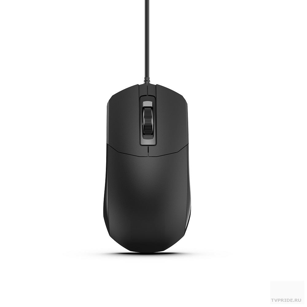 Мышь HIPER проводная OM-1900 1000dpi, черный, 1,5м, USB, 3кнп