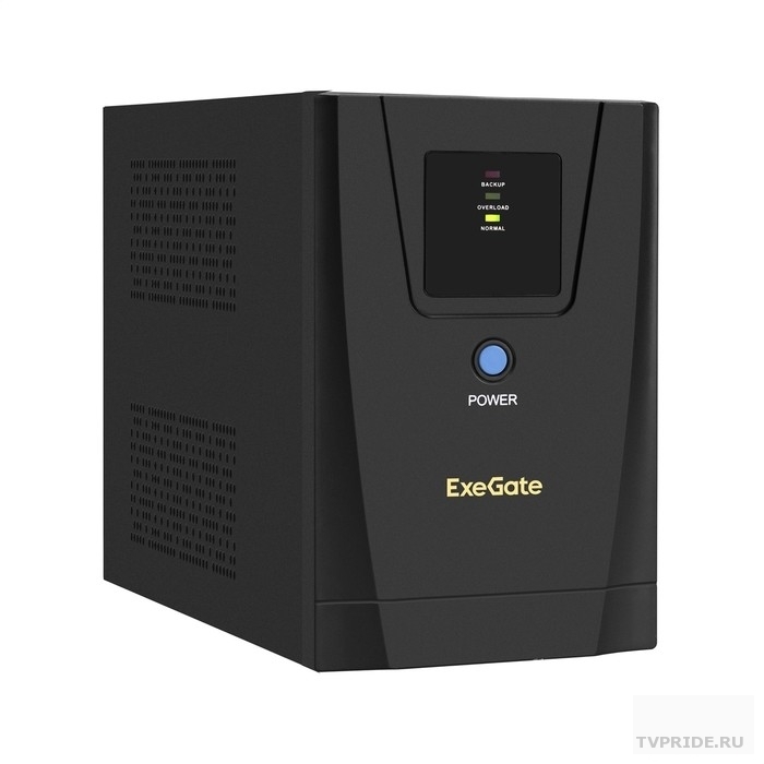 Exegate EX292798RUS ИБП ExeGate SpecialPro UNB-1500.LED.AVR.2SH.3C13.USB 1500VA/950W, LED, AVR, 2Schuko3C13,USB,съемн.кабель, металлический корпус, Black