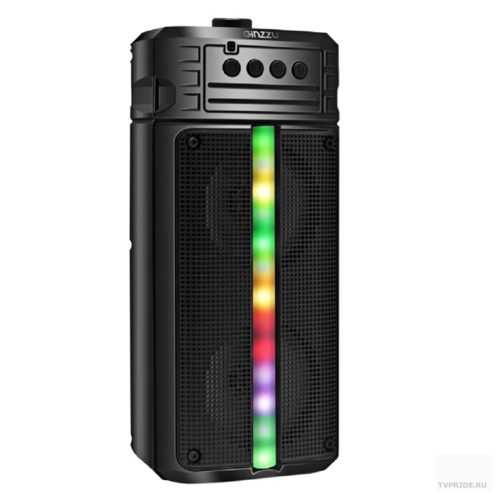 Ginzzu GM-914B, BT-Колонка 20W/TWS/1800mAh/FM/USB/RGB