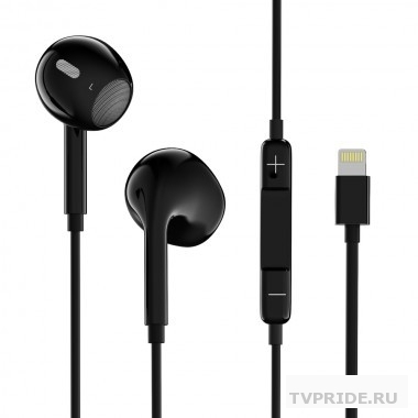 Perfeo наушники вкладыши c микрофоном REDONE черные 8pin-BT