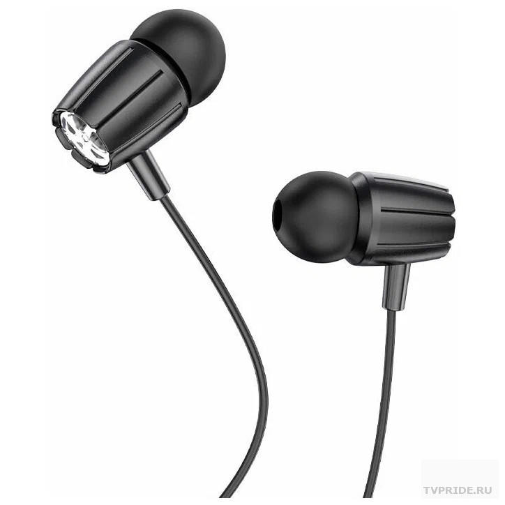 HOCO M88/ Наушники  микрофон/ Кнопка ответа/ 1.2м/ 3.5 mm jack/ Black