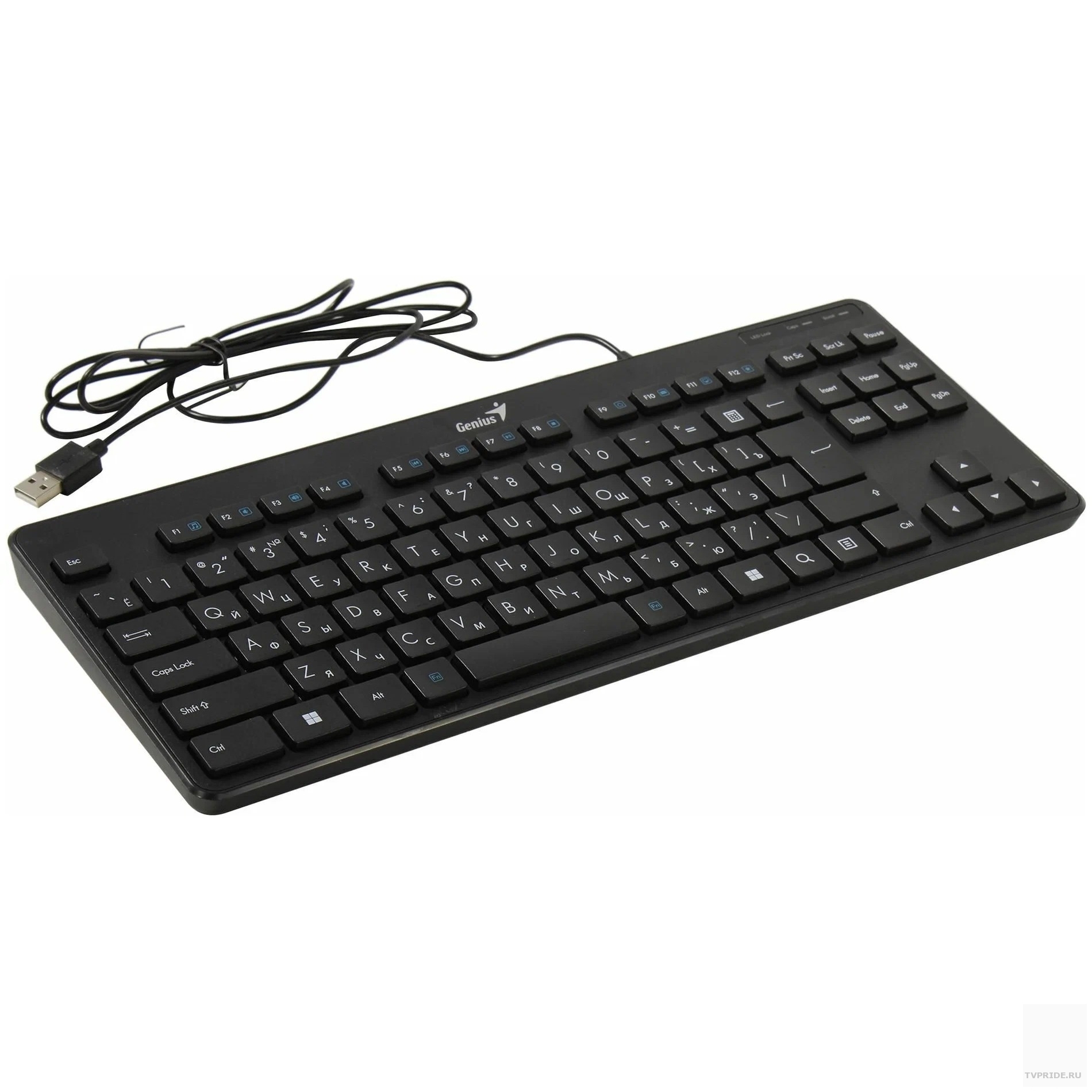 Клавиатура проводная Genius LuxeMate 110 black USB 31300012404