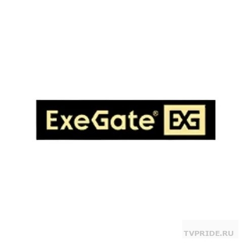 Exegate EX295309RUS Беспроводная мышь ExeGate Professional Standard SR-9038 радиоканал 2,4 ГГц, USB, оптическая, 1200dpi, 3 кнопки и колесо прокрутки, черная, Color Box