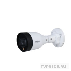 DAHUA DH-IPC-HFW1239SP-A-LED-0280B-S5 Уличная цилиндрическая IP-видеокамера Full-color 2Мп, 1/2.8 CMOS, объектив 2.8мм, LED-подсветка до 30м, IP67, корпус металл