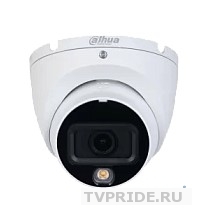 DAHUA DH-HAC-HDW1200TLMP-IL-A-0280B-S6 Уличная турельная HDCVI-видеокамера с интеллектуальной двойной подсветкой 2Мп, объектив 2.8мм, ИК 20м, LED 20м, IP67, корпус металл